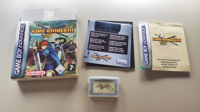 Fire Emblem Gameboy GBA komplet oryginał