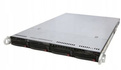 SUPERMICRO cse-813m X9SCL-F e3-1220 QC 3.10 GHz 4GB 500gb 1u