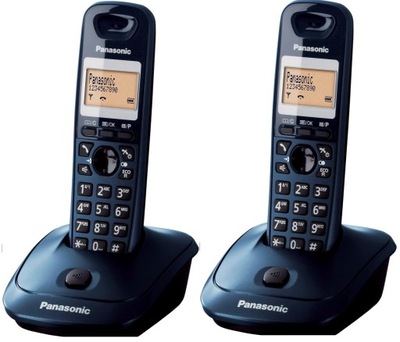 Telefon bezprzewodowy Panasonic KX TG2511 - 2 słuchawki - INTERKOM