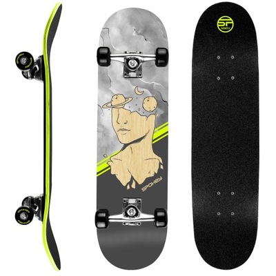 SPOKEY SKALLE PRO DESKOROLKA DESKA SKATEBOARD