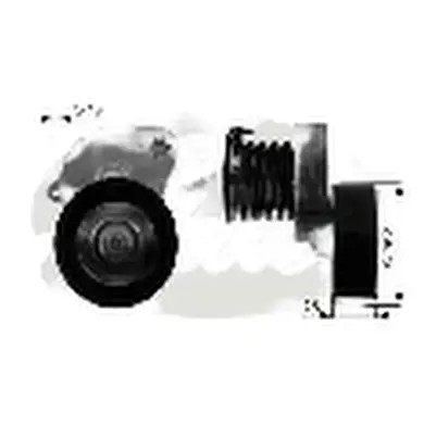 Ролик натяжителя ремень клиновой t38346 gates фото №1