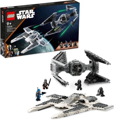 LEGO Star Wars Mandaloriański Myśliwiec Fang Fighter Kontra TIE Interceptor