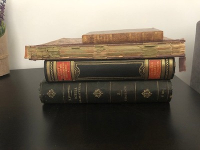 Stare książki z 19 wieku
