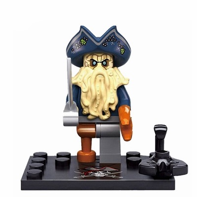 Klocki figurka Kapitan Davy Jones kompatybilny