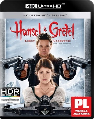 HANSEL I GRETEL ŁOWCY CZAROWNIC BLU-RAY 4K UHD