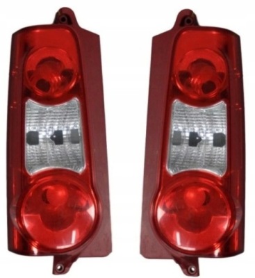 Peugeot partner 2008-2012 комплект лампа задних фото №1