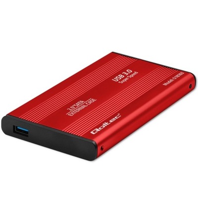 Qoltec Obudowa/kieszeń do dysków HDD/SSD 2.5" SATA3 | USB 3.0