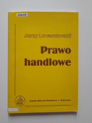 PRAWO HANDLOWE JERZY LEWANDOWSKI