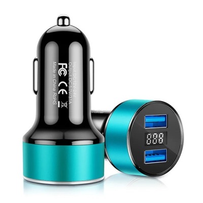 CAR DIODO LUMINOSO LED CHARGER PARA CIGARETTE LIGHTER IN THE CAR XIAOMI CAR BATTERY CHARGER  