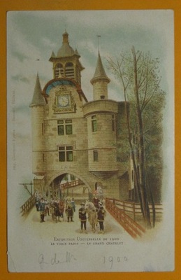 198454, Paryż, Wystawa 1900, obieg 1900