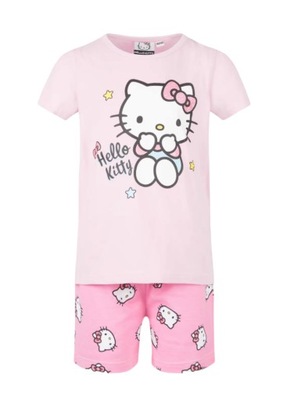 HELLO KITTY letnia bawełniana piżama 98-104 2-4lata