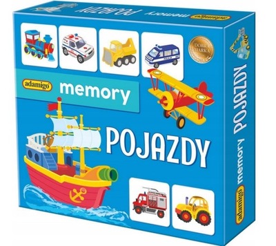 Pojazdy - Adamigo Memory