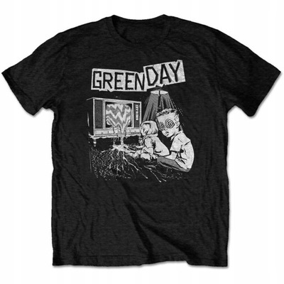 Męska koszulka na co dzień Green Day TV Wasteland