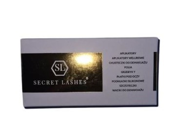 SECRET LASHES ZESTAW AKCESORIÓW DO LIFTINGU