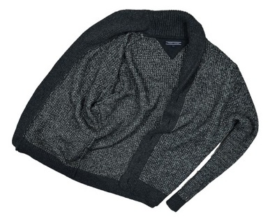 TOMMY HILFIGER Premium Wool Wełniany Sweter Męski XXL