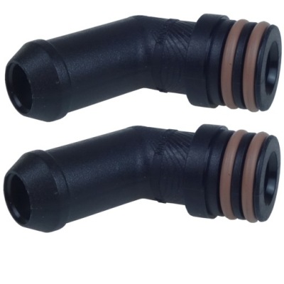 2x колено водяные редуктор tomasetto с o-ringami фото №1