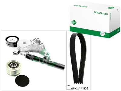 Набір ремені багаторучейкових з ролики audi a3 seat inca leon toledo фото №1