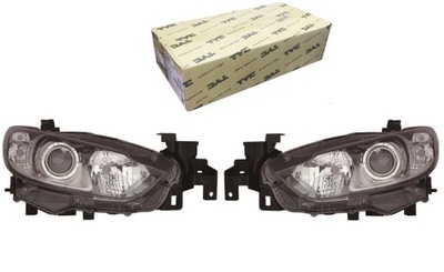 Лампа фара перед mazda 6 gj gl h11+h15 pr фото №1