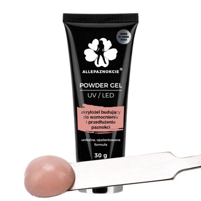 Akrylový gél Powder Gel 30ml na nechty PUDDING