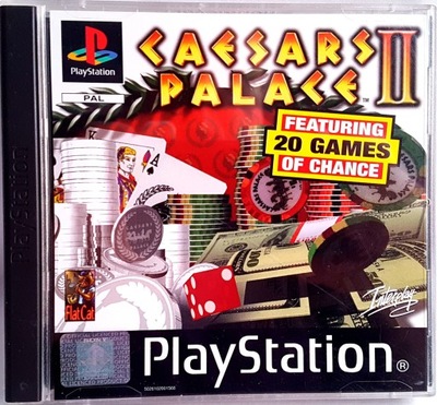 CAESARS PALACE II 20 GIER W 1 PSX/PS2/PS3 STAN BDB