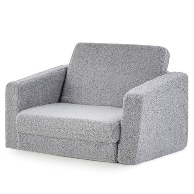 Mini Sofa dla dzieci 60 x 105 cm tkanina rozkładana