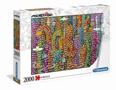 Puzzle 2000 el Mordillo dzungla Clementoni 32565