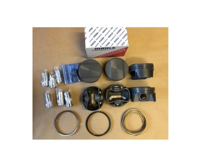 Поршни 6szt mahle racing nissan skyline r33 r34 rb25det +0,50mm фото №1