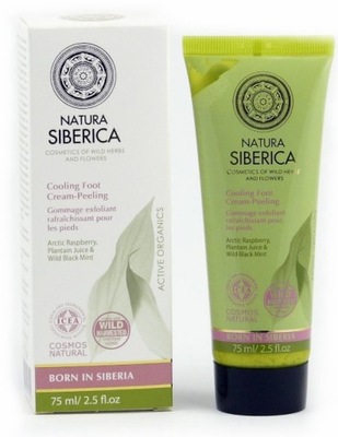 Natura Siberica Naturalny chłodzący peeling do stó