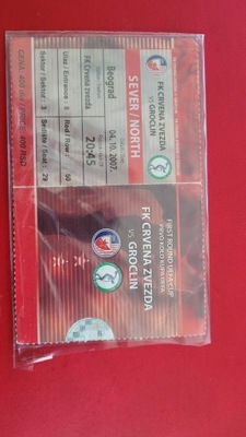 Bilet FK Crvena Zvezda - Groclin Dyskobolia