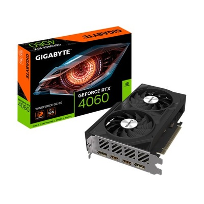 Karta Vga Gigabyte Geforce Rtx 4060 Windforce Oc 8G 8Gb Gddr6 128Bit 2Xhdmi