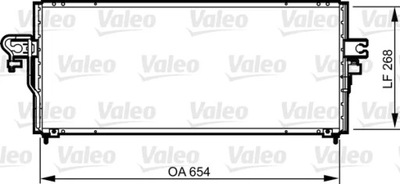 VALEO 817794 CONDENSADOR  