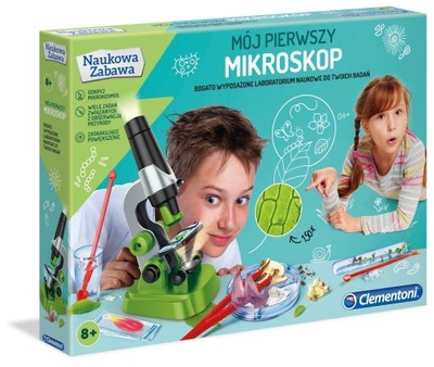 MÓJ PIERWSZY MIKROSKOP EDUKACYJNY CLEMENTONI