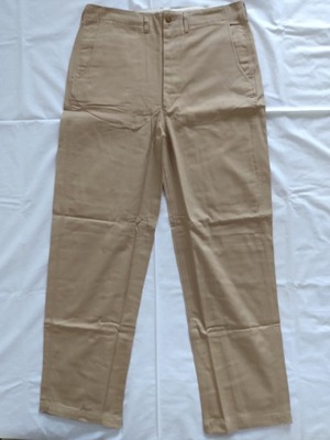 Spodnie khaki bawełniane US