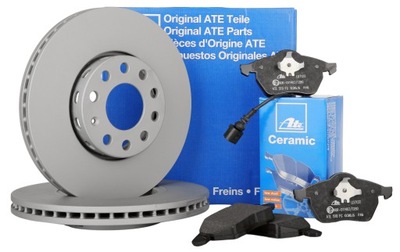 ATE DISCS PADS CERAMIC FRONT MERCEDES A W168 260X22MM  