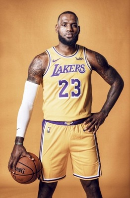 Plakat Lebron James King La Lakers Cavs NBA Obraz 70x50 cm #35