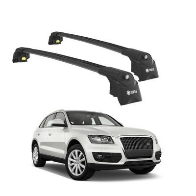 TURTLE AIR-2 Black AUDI Q5 8R 2009 2010 2011 2012 2013 2014 2015 2016 2017 