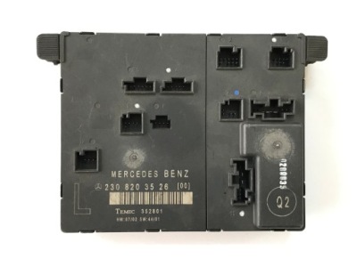Модуль дверь mercedes sl r230 оригинальный номер 2308203526 фото №1