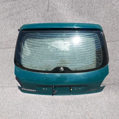 Peugeot 206 htb кришка багажника багажника задня задня фото №1