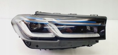Bmw 5 g30 g31 lift lci laser лампа правая перед комплектная eu фото №1