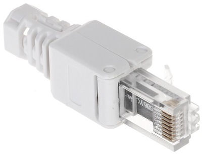 WTYK MODULARNY RJ45 KAT 6A DO SZYBKIEGO MONTAŻU