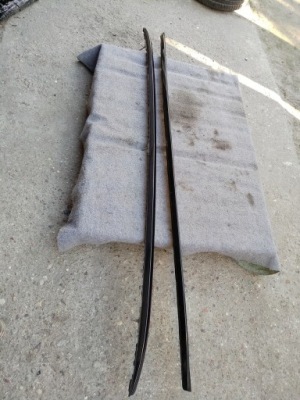 Рейлінги дахові чорний блиск kpl bmw x3 g01 фото №1