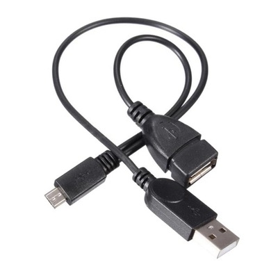 Rozdzielacz USB Micro USB męski na USB męski