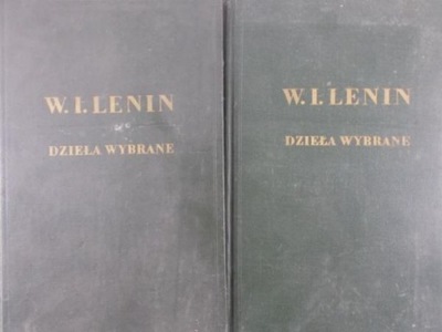 Dzieła wybrane tom od I do II 1949 r