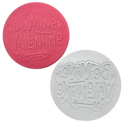 Stempel do masy cukrowej na walentynki BE MINE VALENTINE