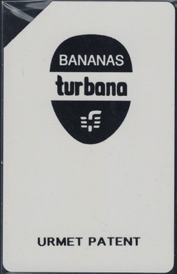 Karta używana Nr 4 200 impulsów Bananas Turbana w stanie bardzo dobrym