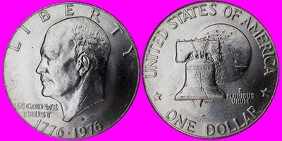 USA 1976 D Denver ONE 1 DOLLAR NIEPODLEGŁOŚĆ U235