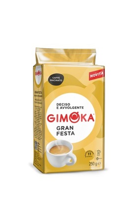 Włoska Kawa Mielona Gimoka 250G GRAN FESTA