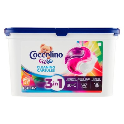 Coccolino Care Kapsułki 3w1 do prania kolorowych tkanin 779 g (45 prań)