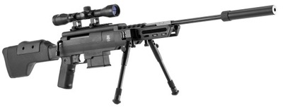 Wiatrówka Sniper Black Ops 4,5 mm z lunetą 4x32