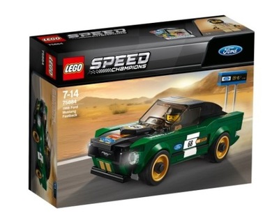 LEGO SPEED CHAMPIONS 75884 FORD MUSTANG FASTBACK